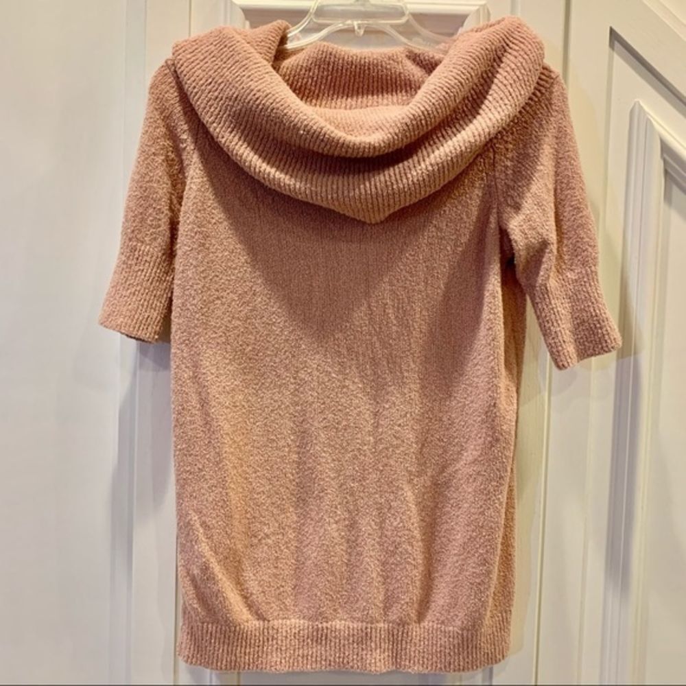 Ann Taylor Loft Vintage Peach Cowl Neck Sweater S